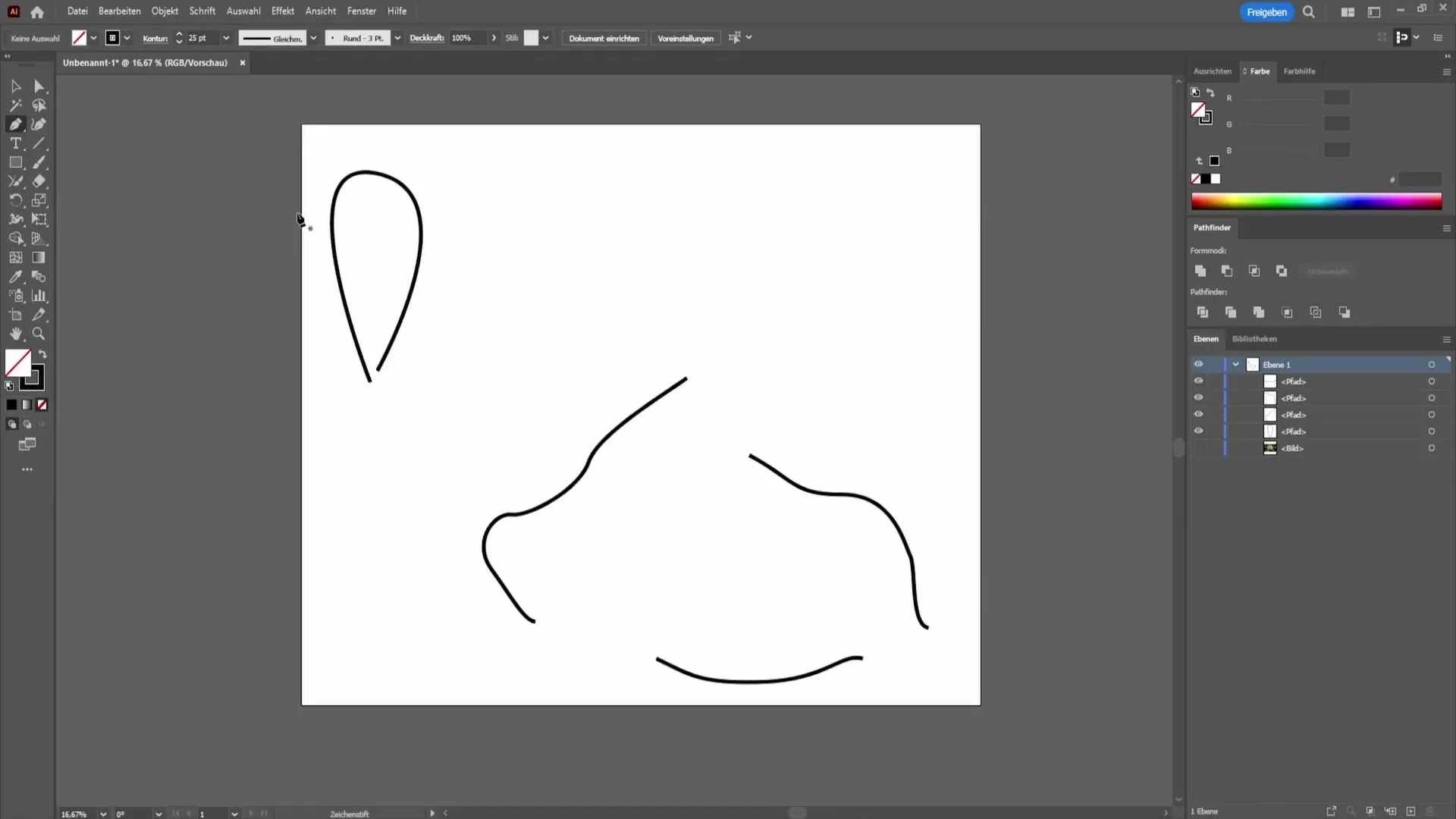 Cómo unir líneas de manera efectiva en Adobe Illustrator