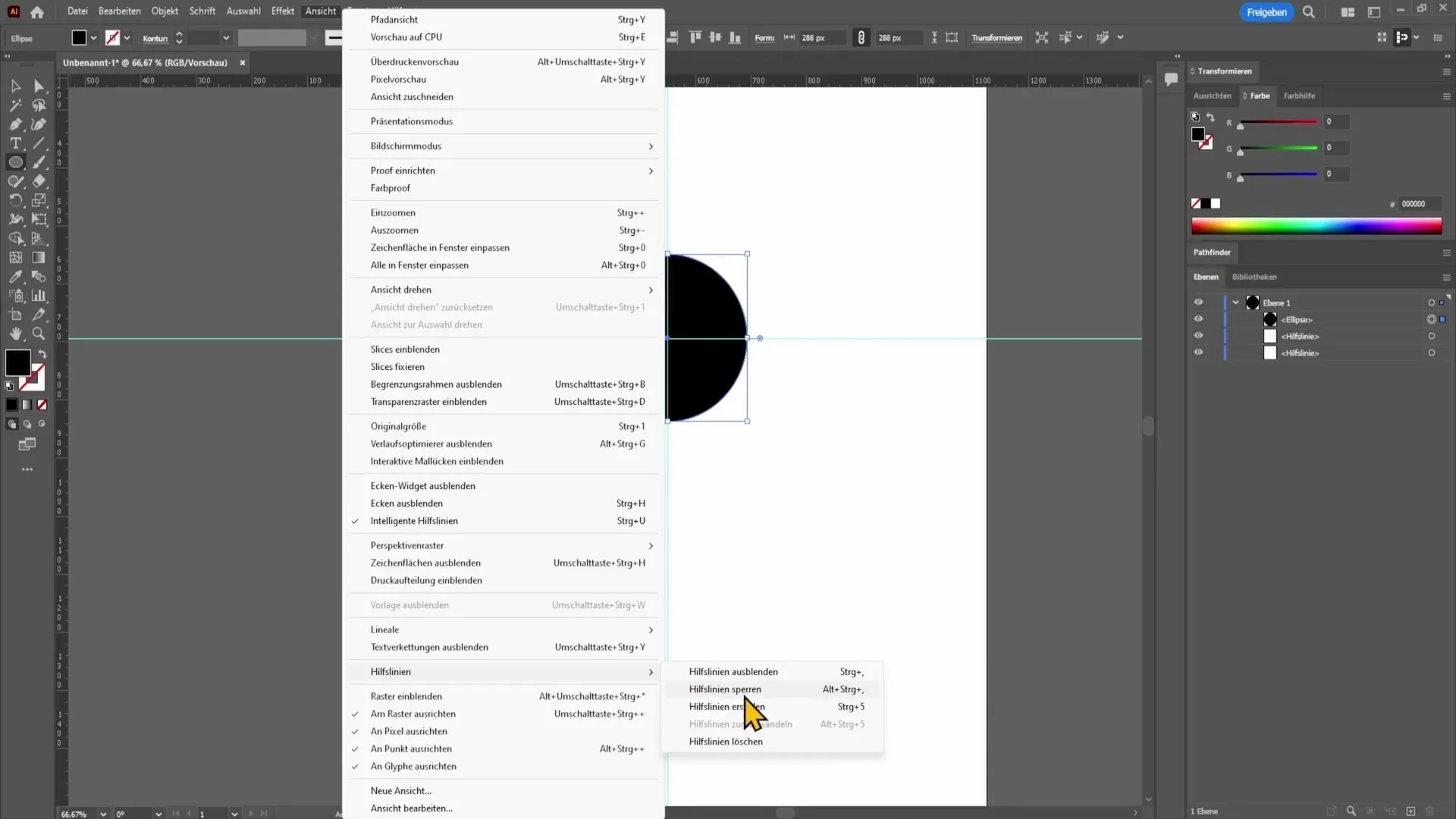 Hjælpelinjer og gitter i Adobe Illustrator: En trin-for-trin vejledning
