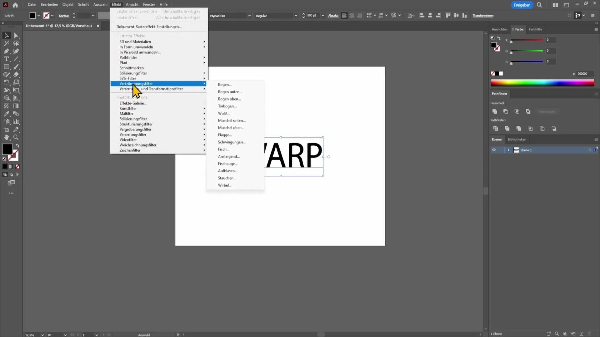 Diseño creativo de tipografía: curvar textos en Adobe Illustrator