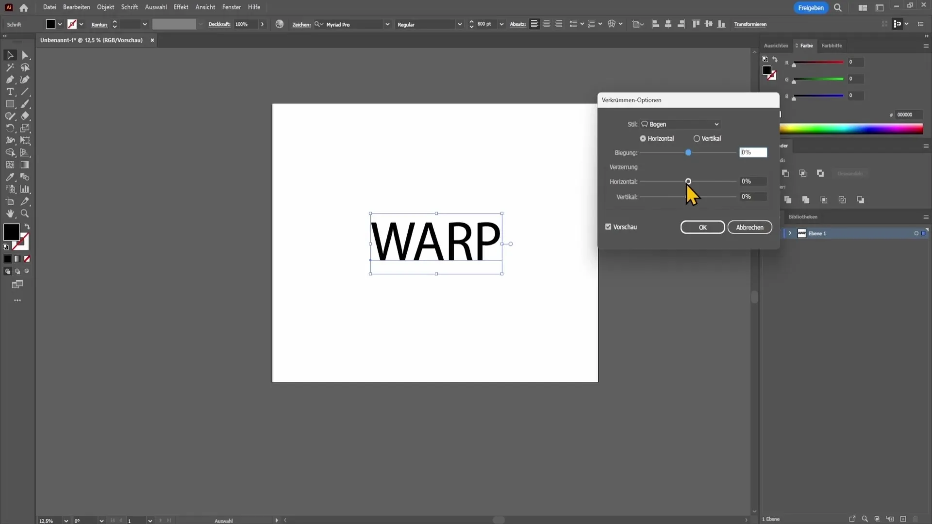 Diseño creativo de fuentes: Doblar textos en Adobe Illustrator