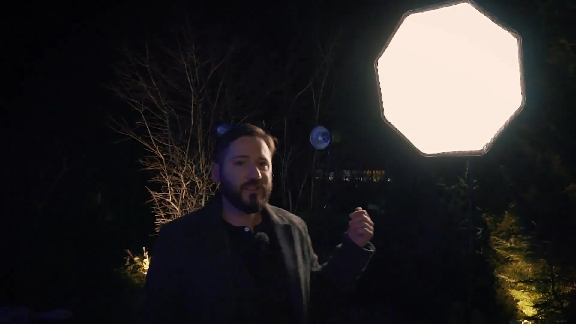Carteles de película y configuración de luz para estilo Riverdale