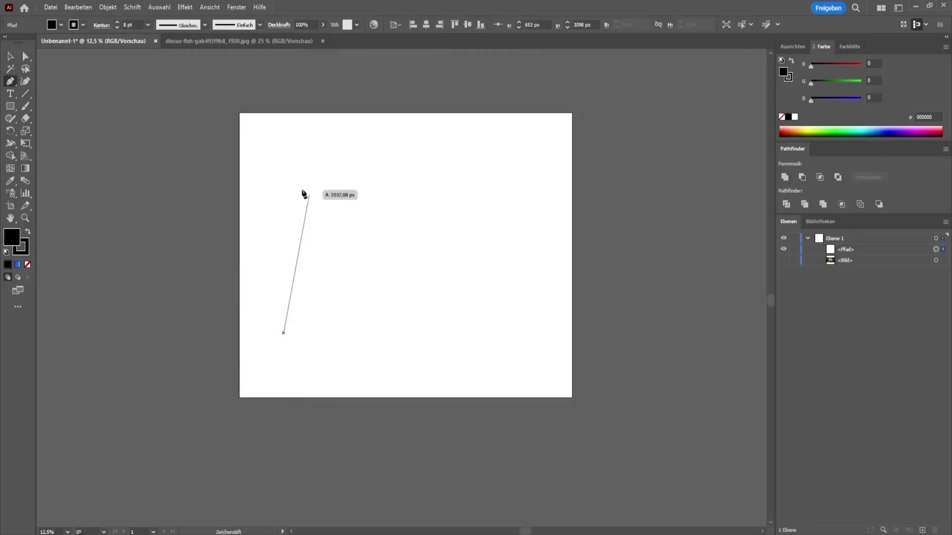 Dibujo profesional con la herramienta de lápiz en Adobe Illustrator