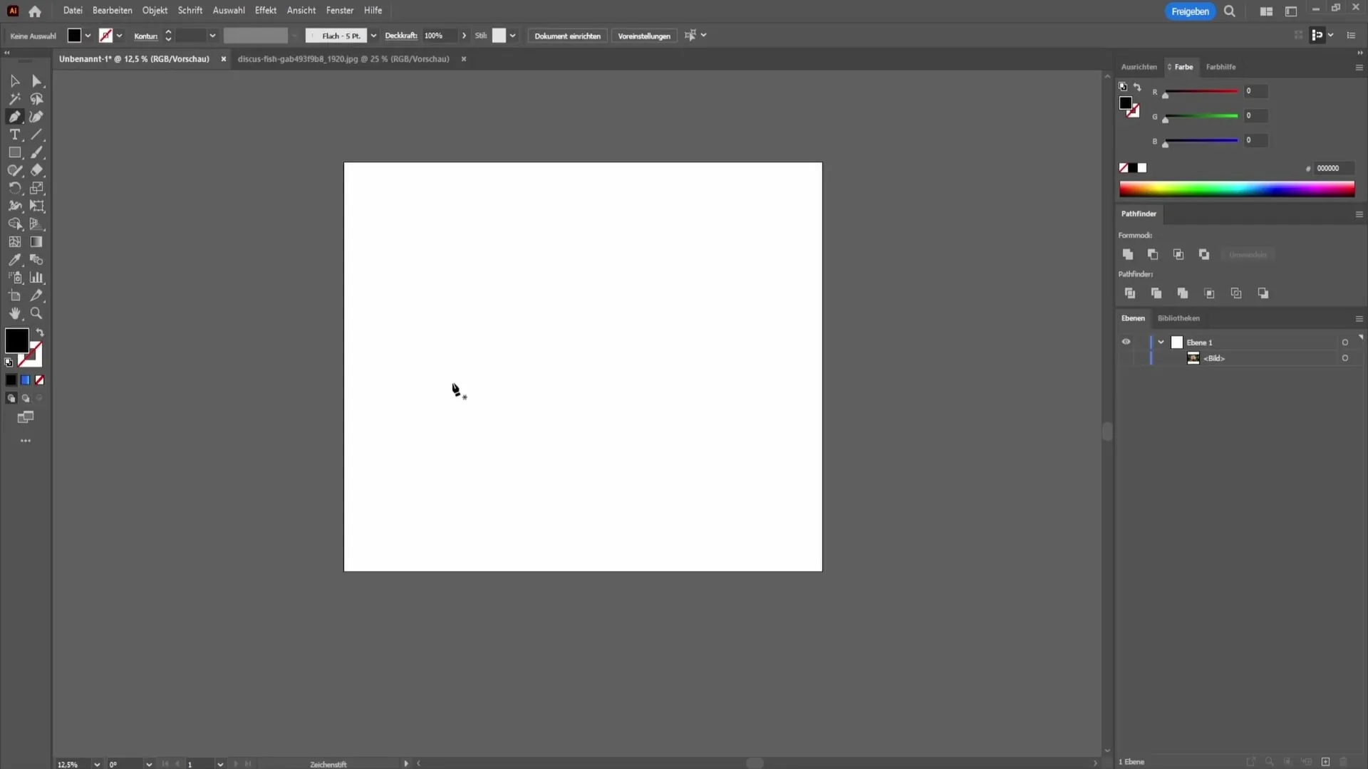 Dibujo profesional con la herramienta de lápiz en Adobe Illustrator