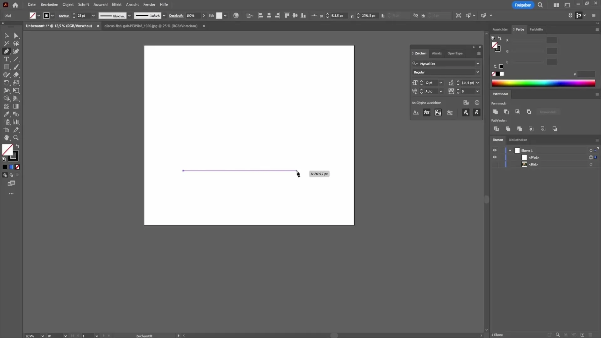 Dibujo profesional con la herramienta Pluma en Adobe Illustrator