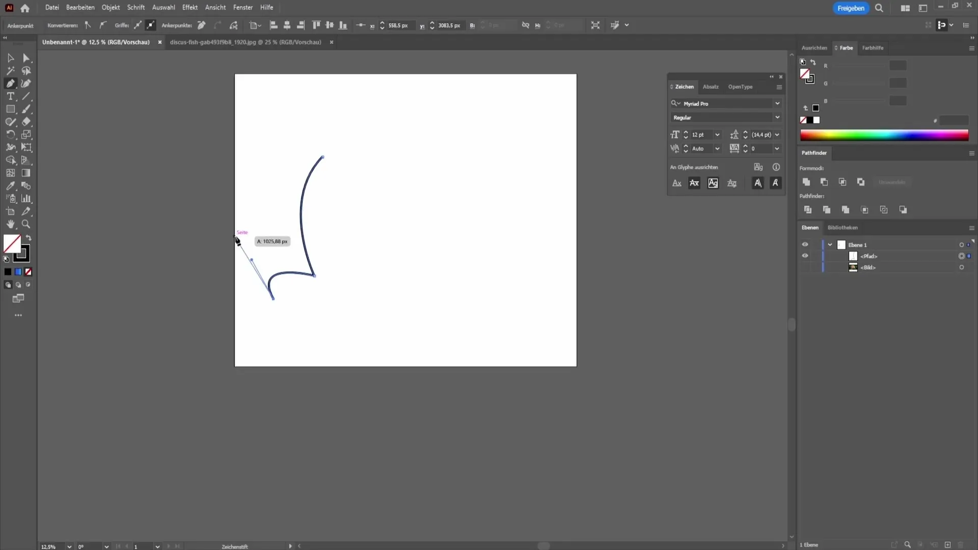 Dibujo profesional con la herramienta de lápiz en Adobe Illustrator