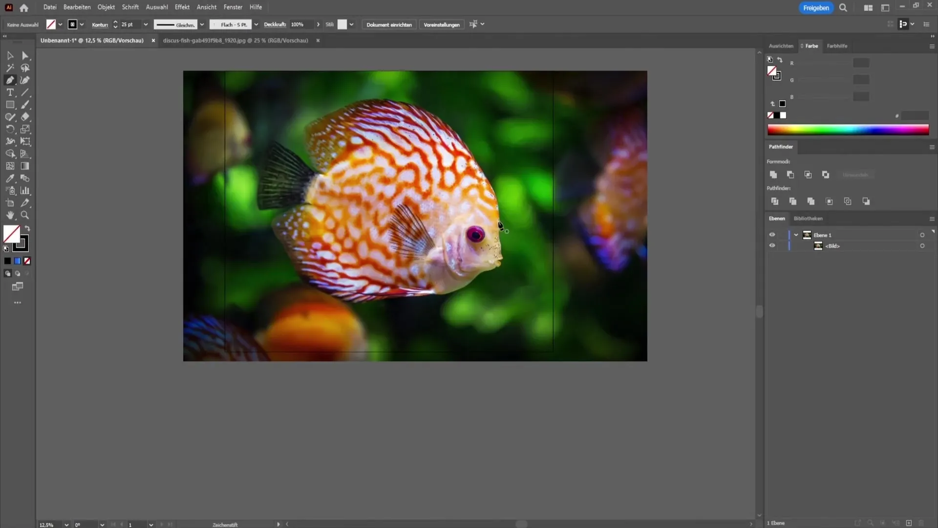 Dibujo profesional con la herramienta lápiz en Adobe Illustrator