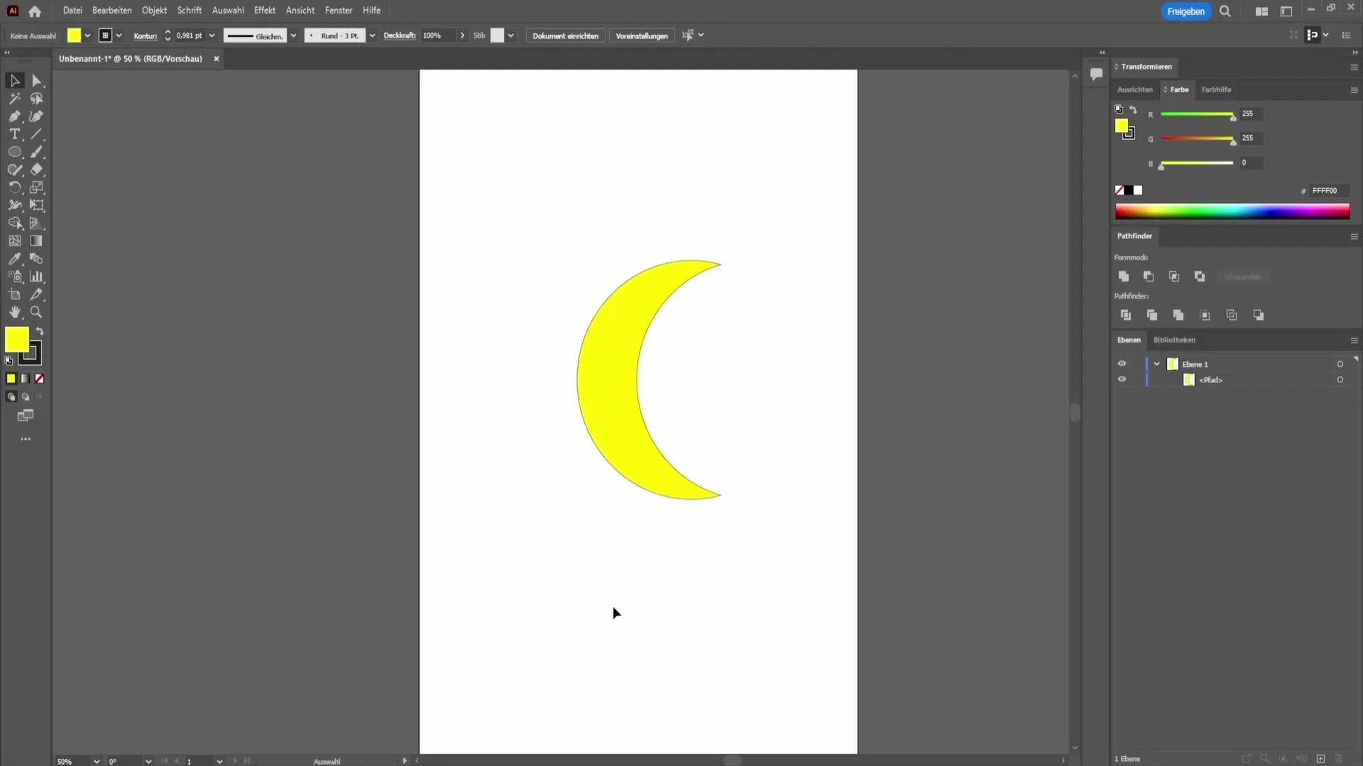 Crear formas de manera efectiva en Adobe Illustrator