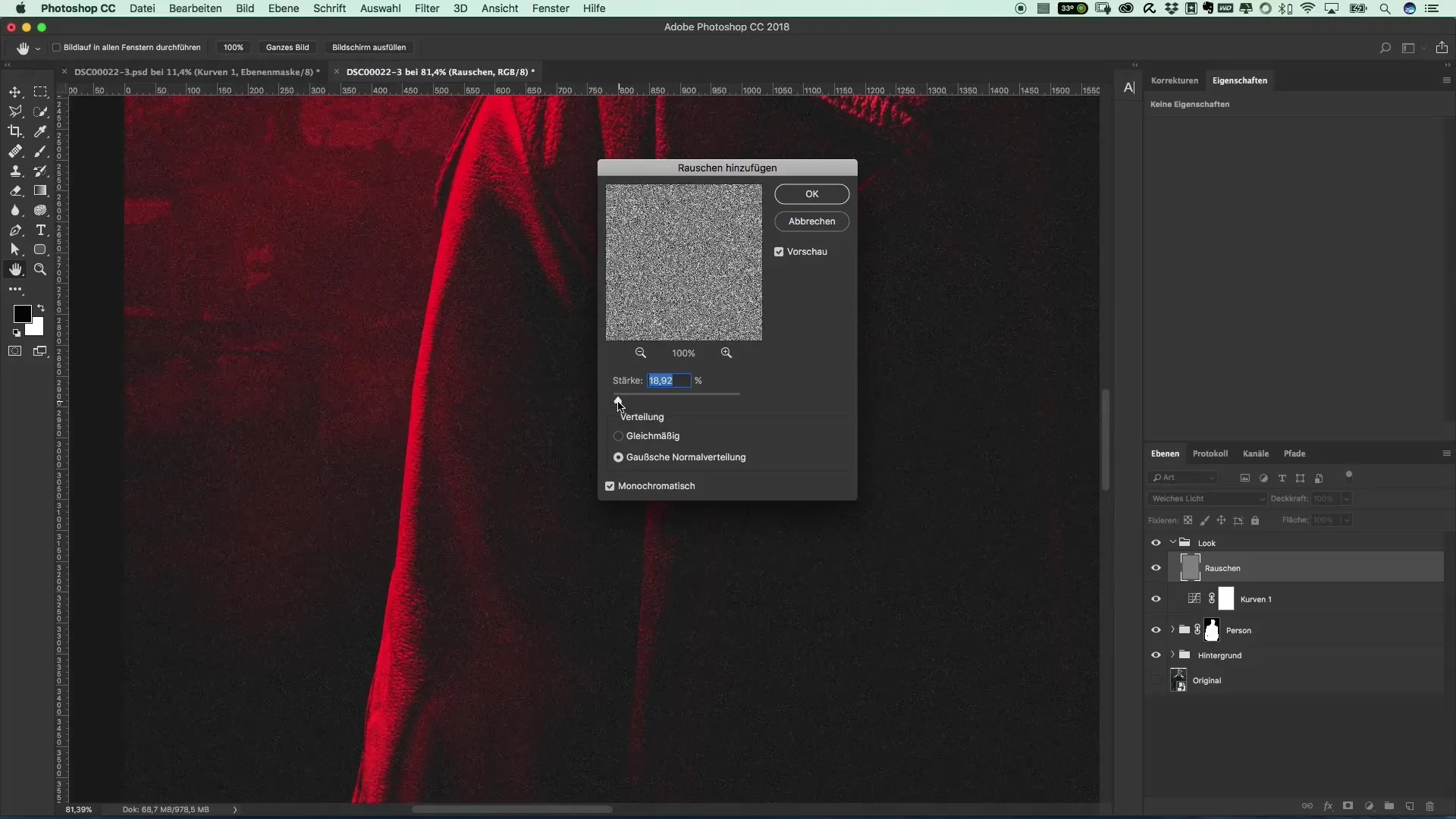 Movie poster style of The Punisher – Tips for image editing