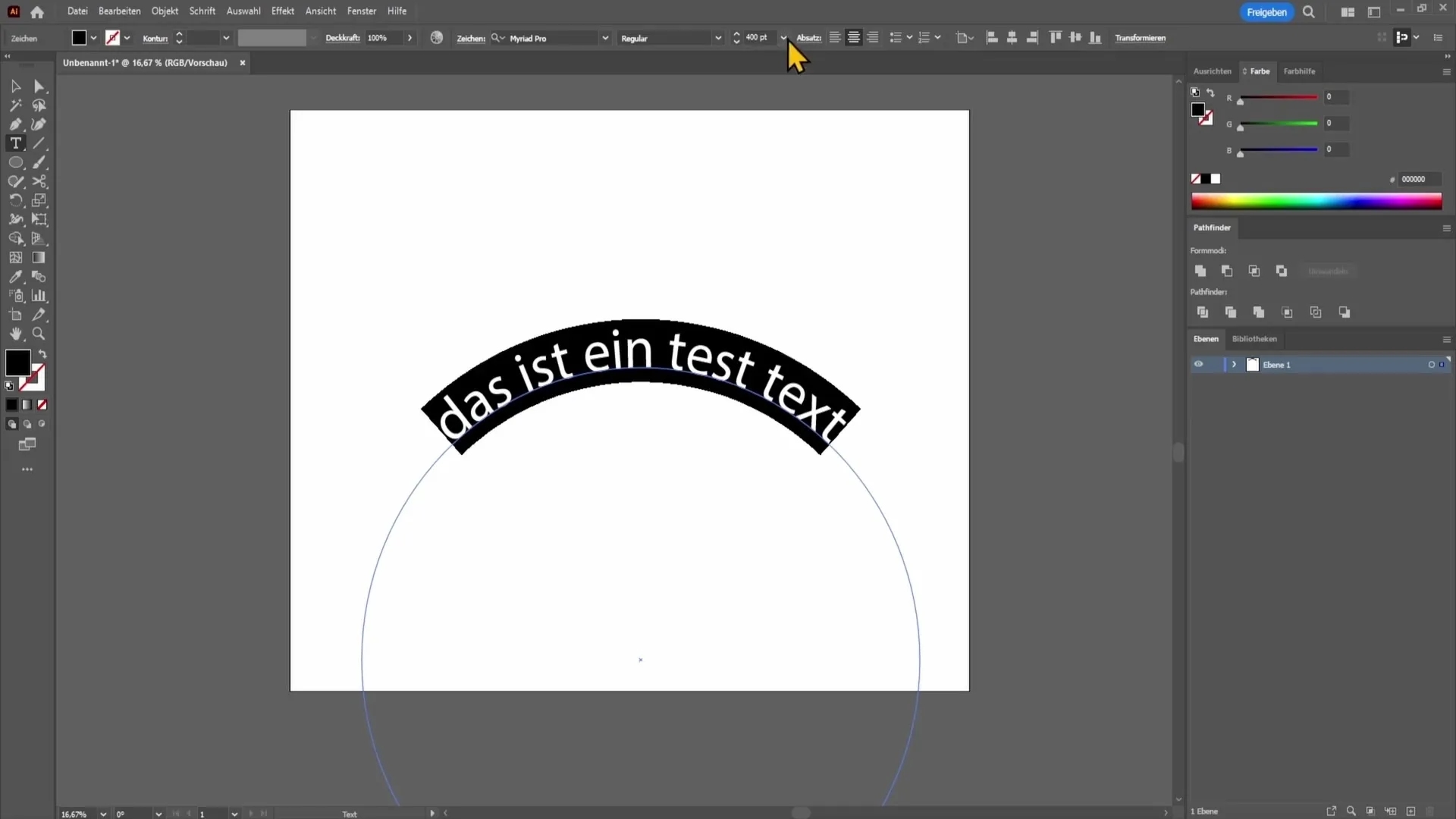 Teks di jalur di Adobe Illustrator - Panduan langkah demi langkah Teks di jalur di Adobe Illustrator - Panduan langkah demi langkah