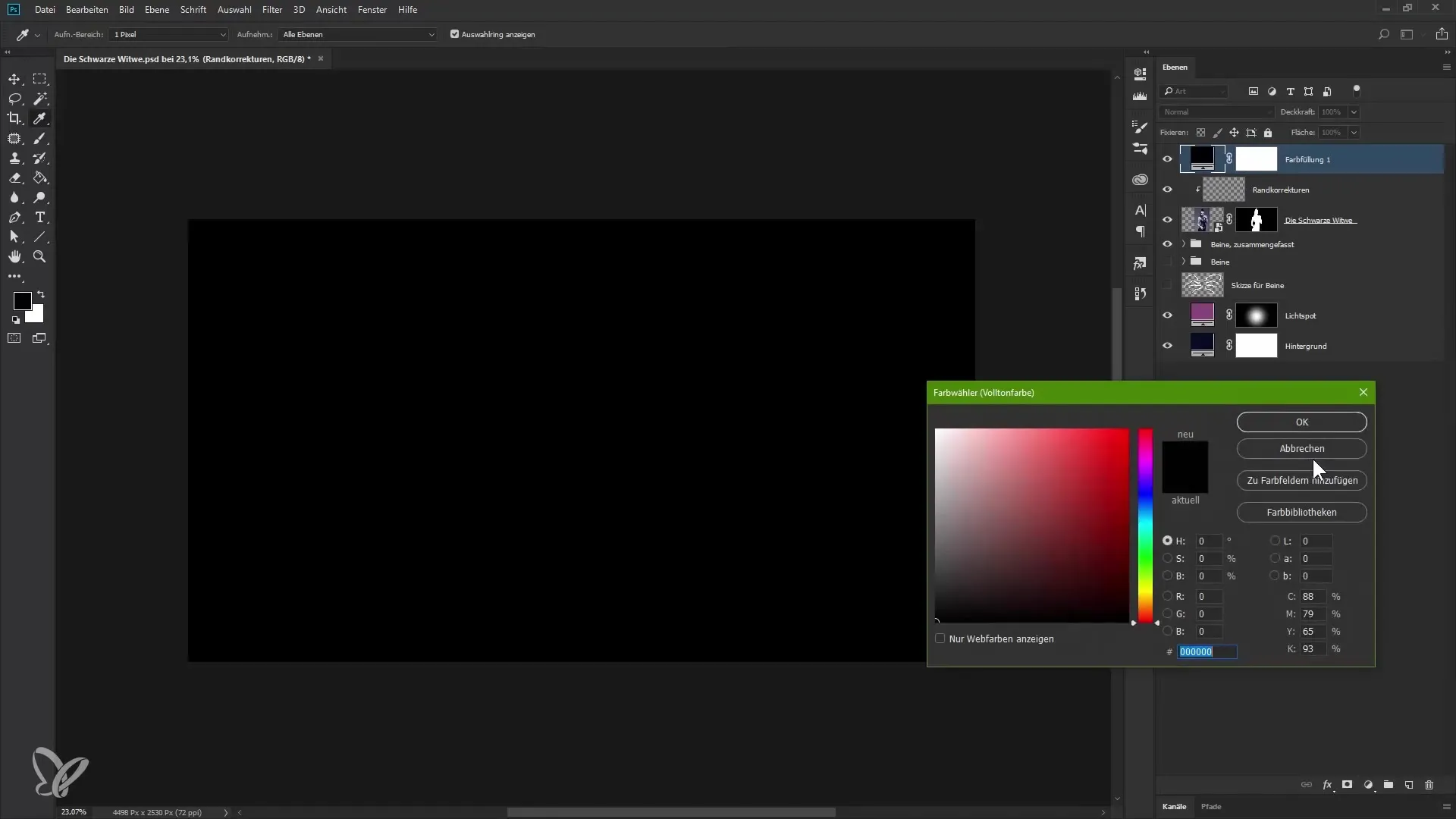 Aspetto colore e passi finali nel compositing in Photoshop