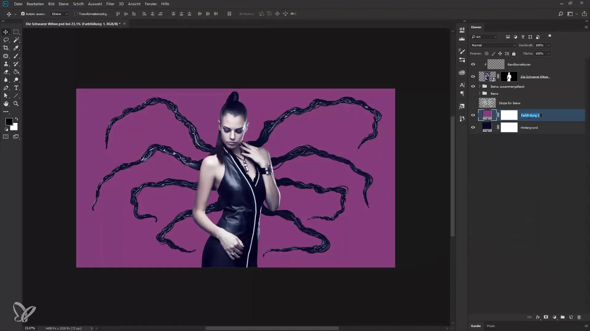 Look di colore e passaggi finali nel compositing in Photoshop