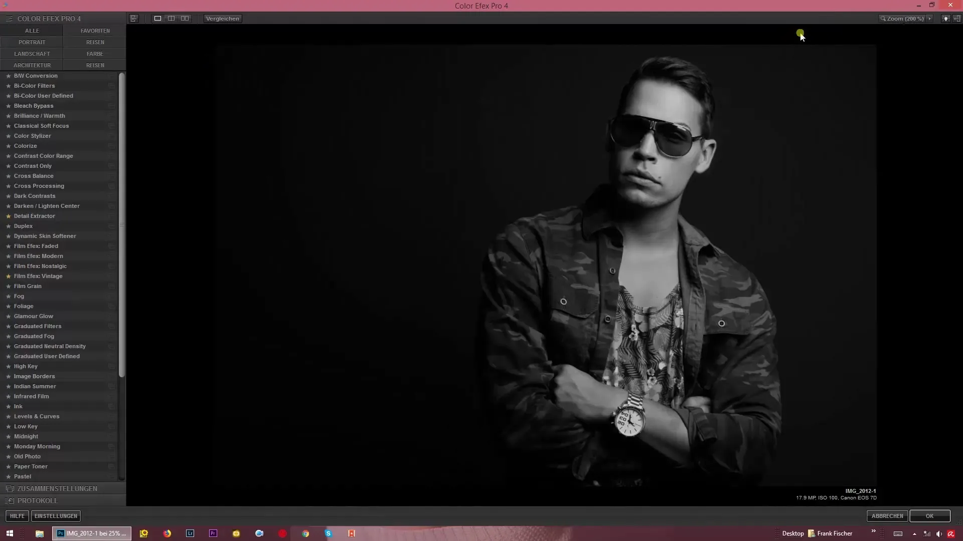 Color Efex Pro 4 – Optimize before-and-after comparisons