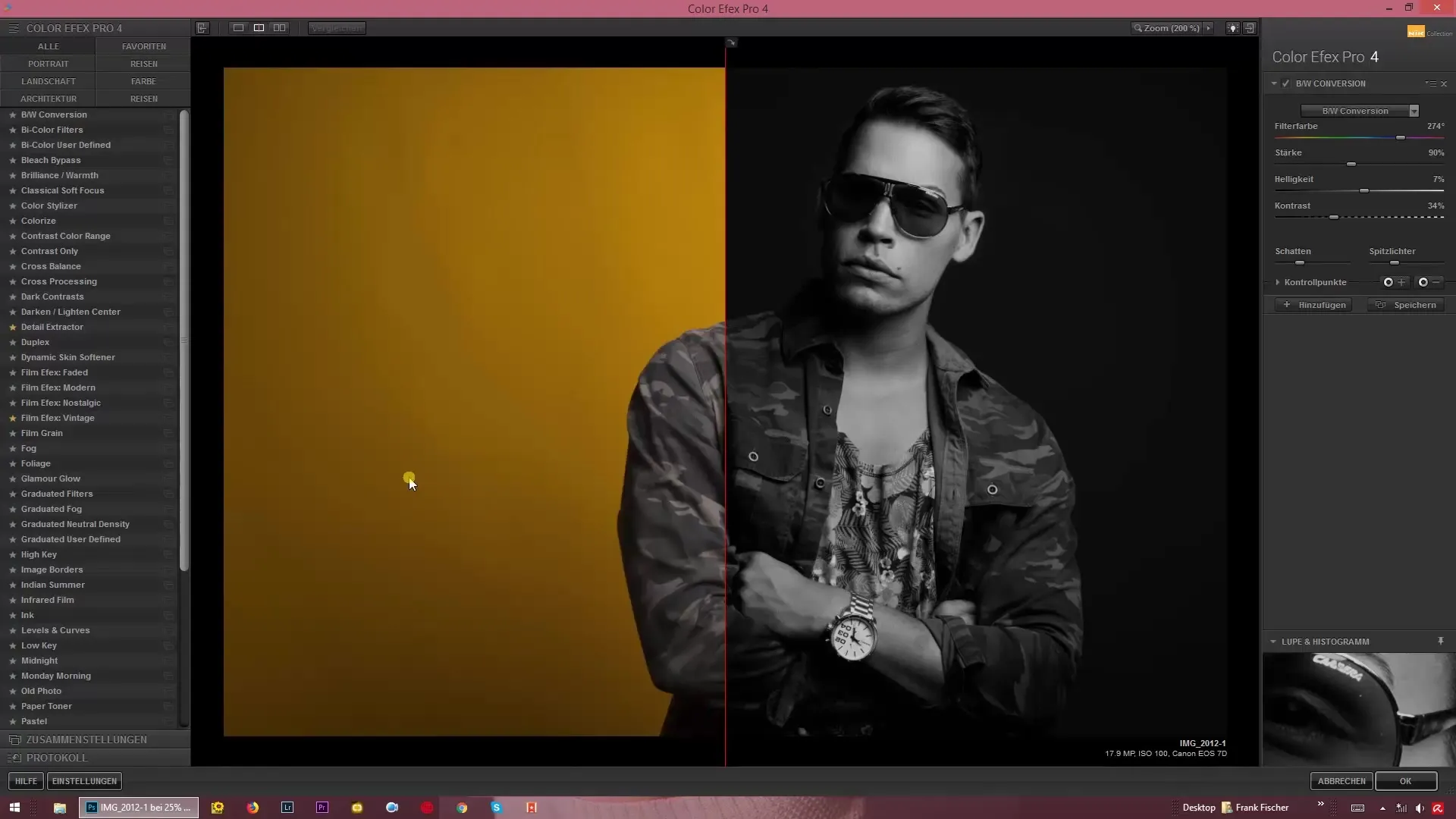 Color Efex Pro 4 – Optimize before-after comparisons