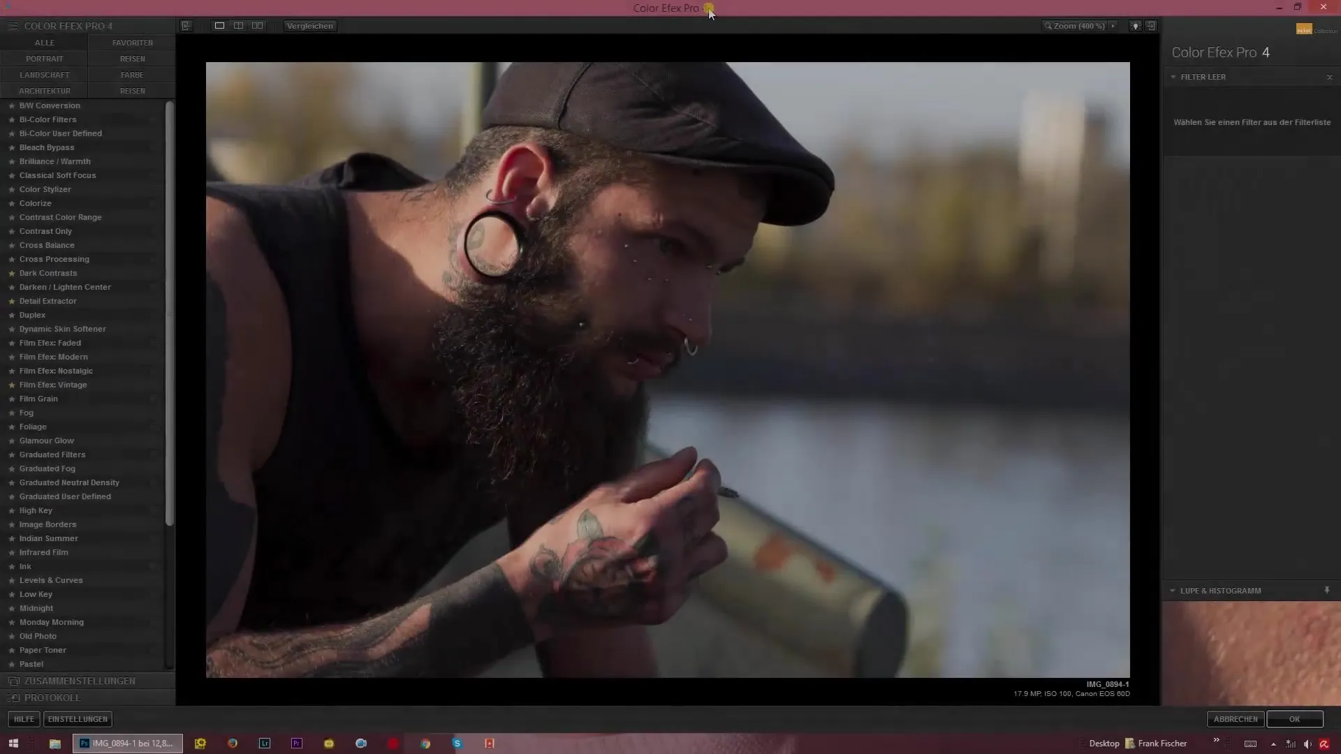 Create black and white images yourself with Color Efex Pro 4