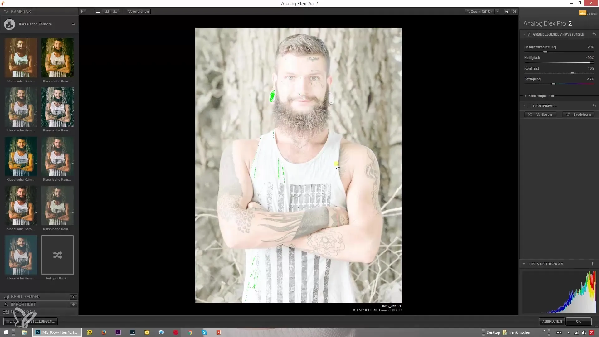 Izprast un izmantot Histogrammu Analog Efex Pro 2