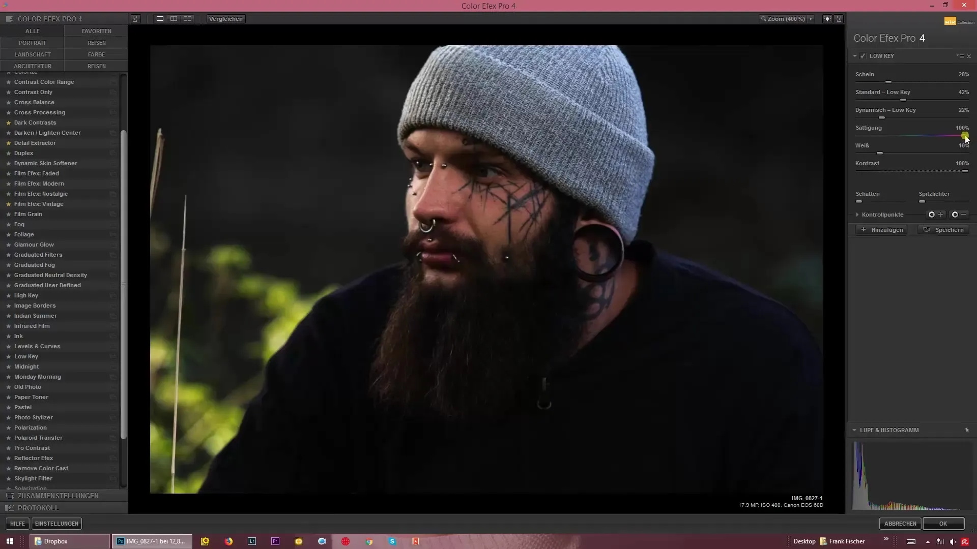 Imponerende Low-Key-billeder med Color Efex Pro 4 skabe