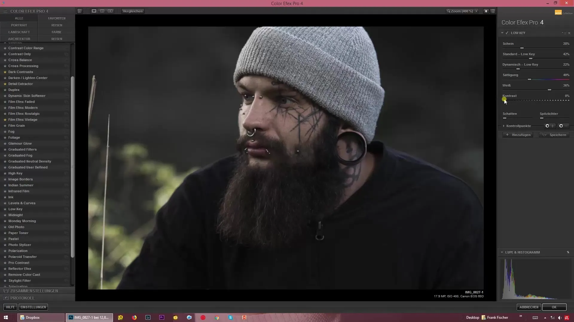 Imponerende low-key-billeder med Color Efex Pro 4 lave