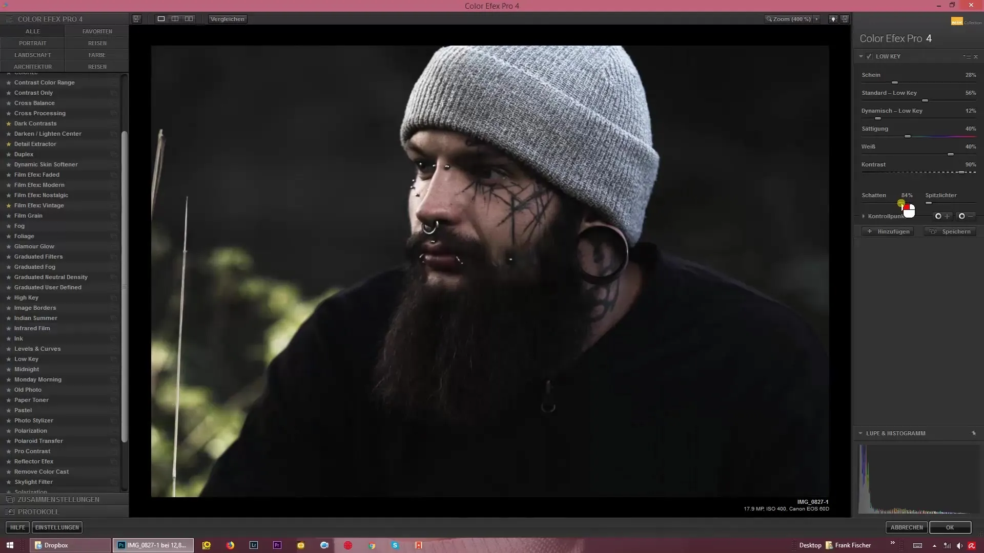 Imponerende Low-Key-billeder med Color Efex Pro 4 lave