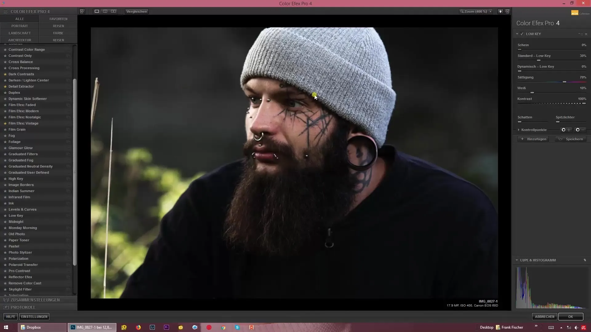 Imponerende Low-Key-billeder med Color Efex Pro 4 lave