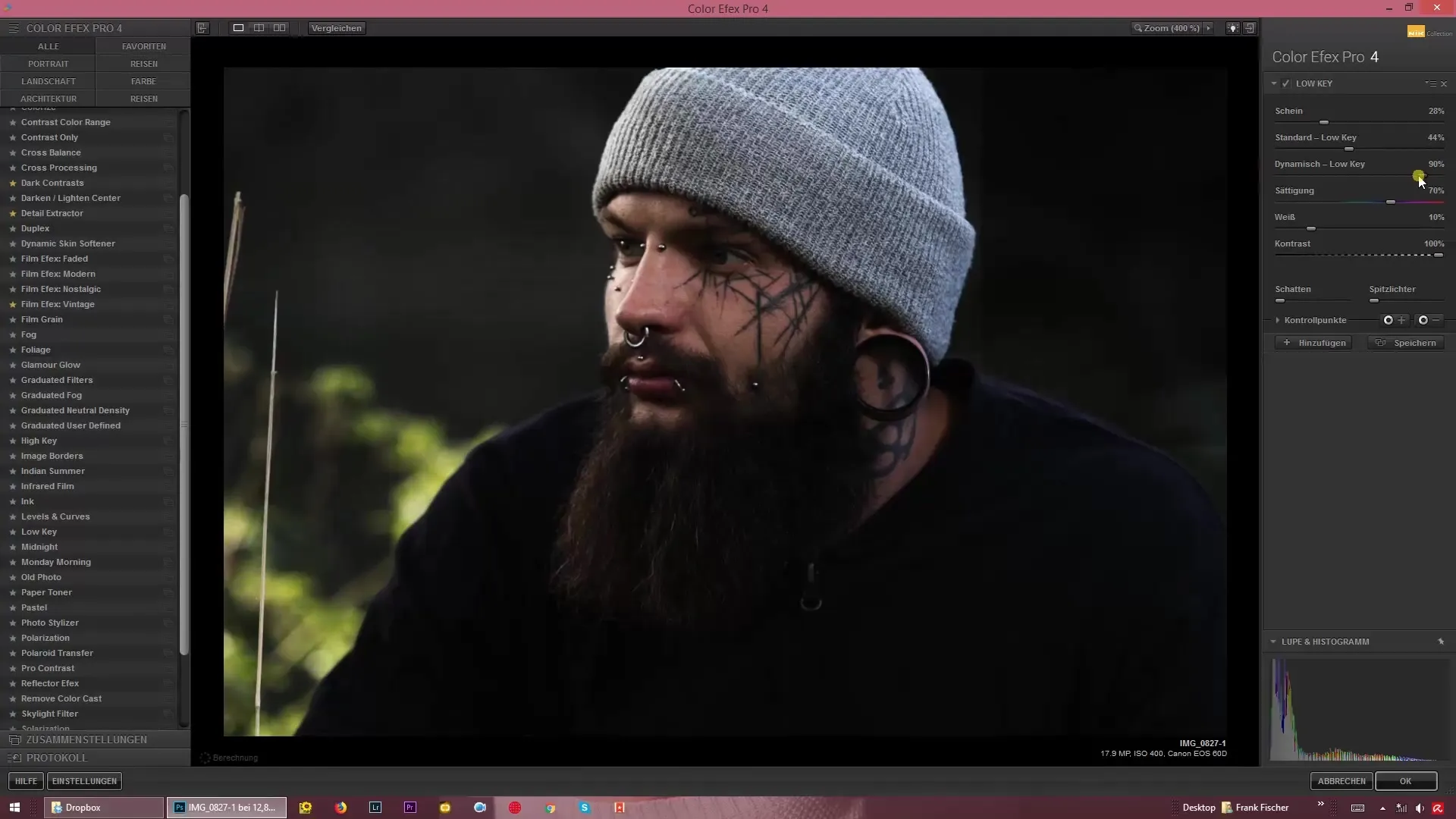 Imponerende low-key billeder med Color Efex Pro 4 skabe