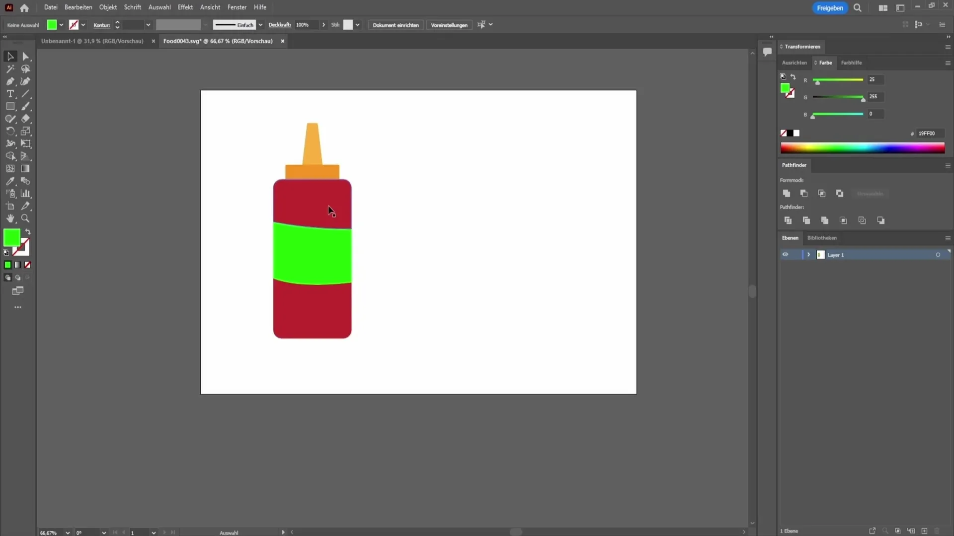 Insertar texto en una forma con Adobe Illustrator