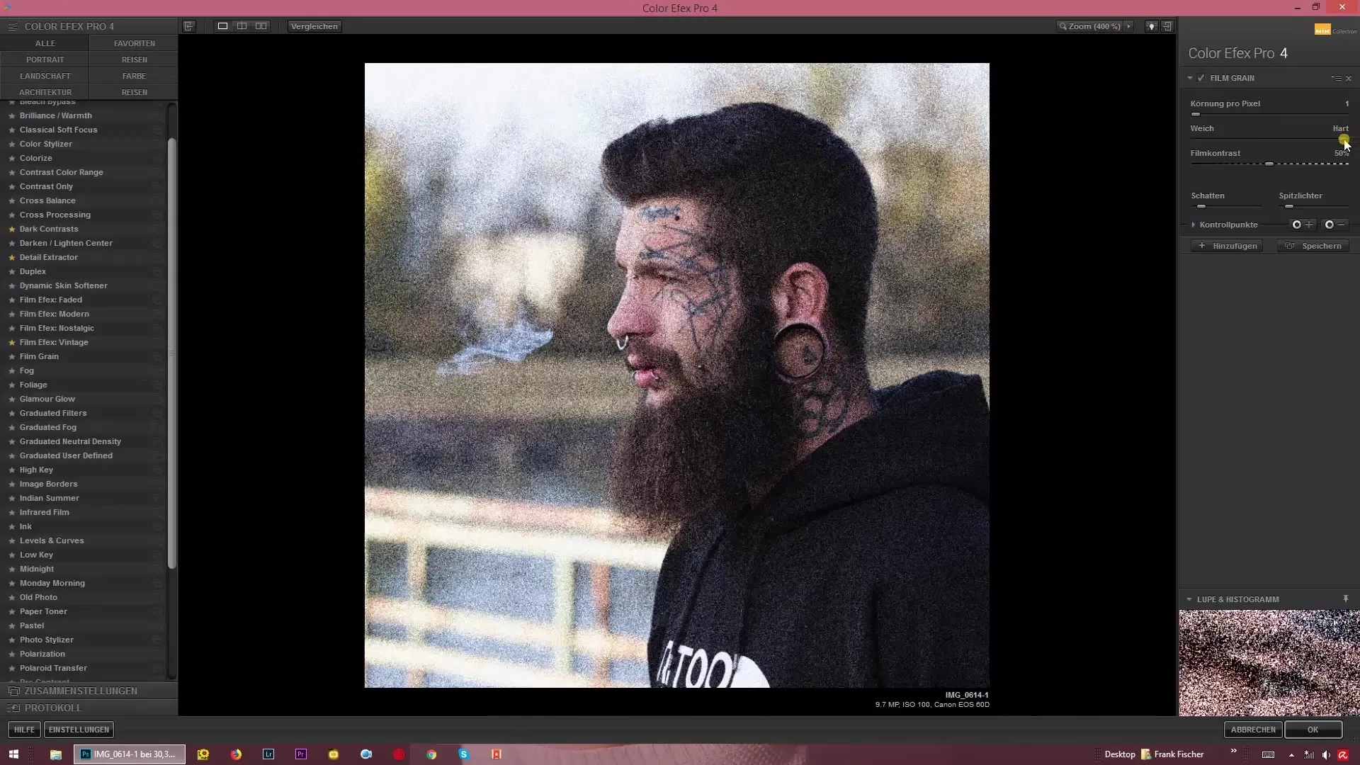 Recuerdos susurrantes – Film Grain Crowns Color Efex Pro 4