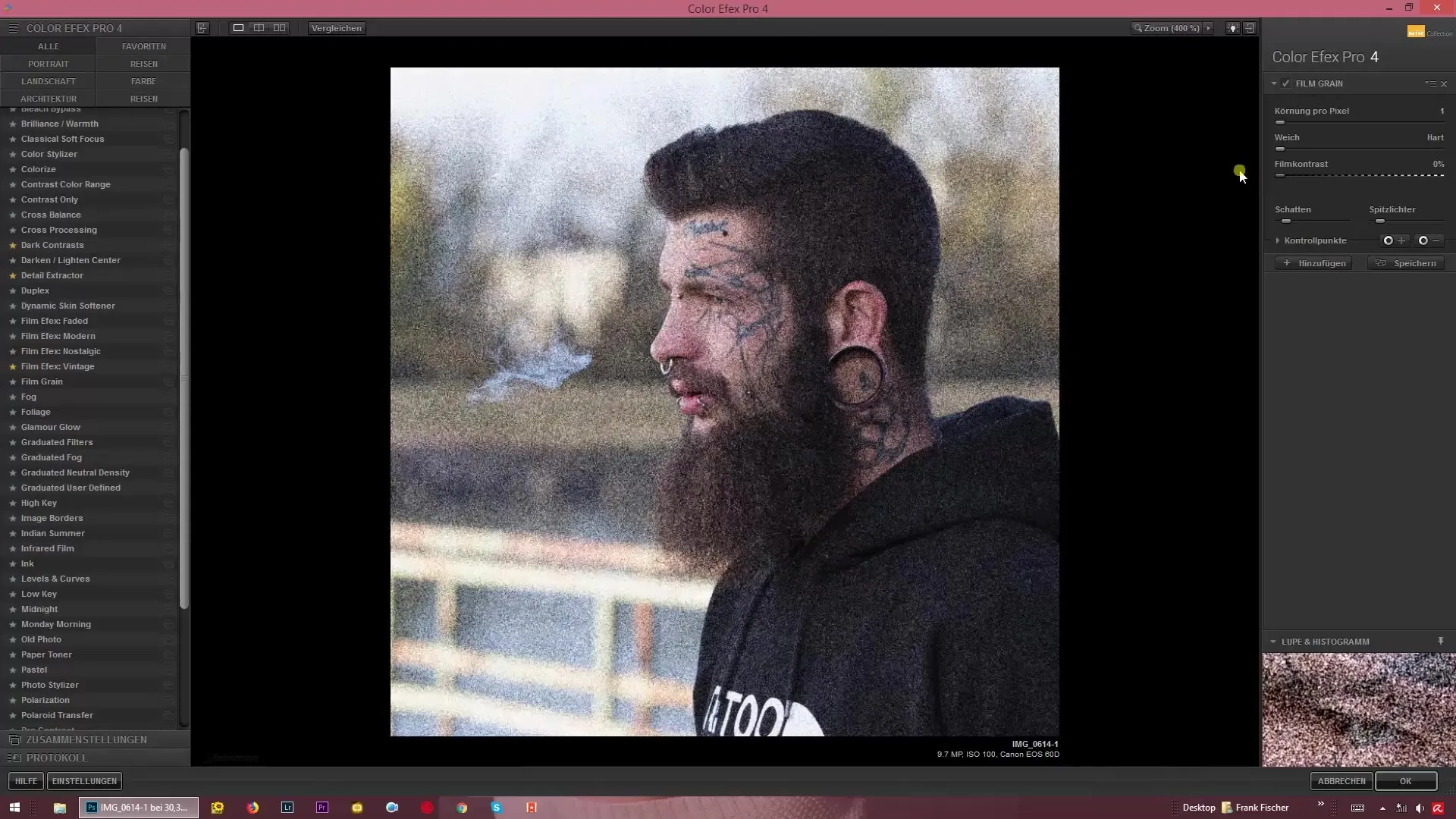 Recuerdos susurrantes – Film Grain Crowns Color Efex Pro 4