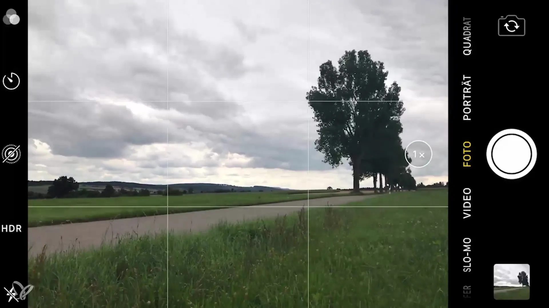 Smartphone photography: Optimal line guidance and perspective