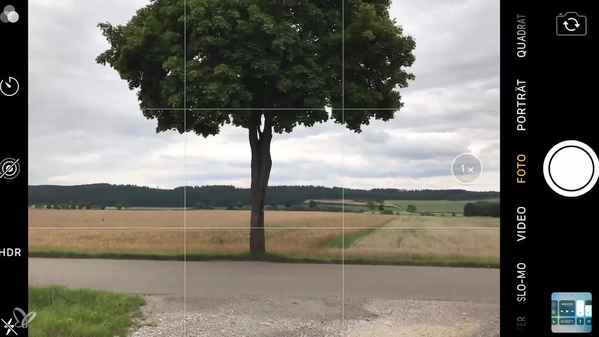 Smartphone photography: Stylishly arrange the image composition