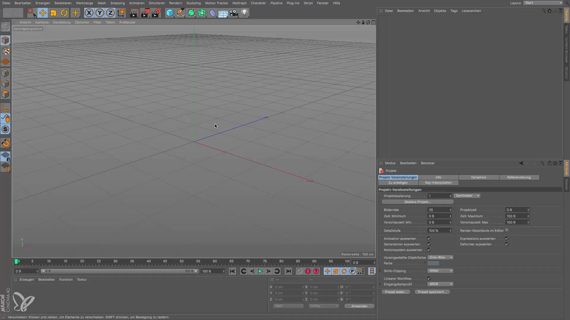 Polygonal selections and optimizations in Cinema 4D