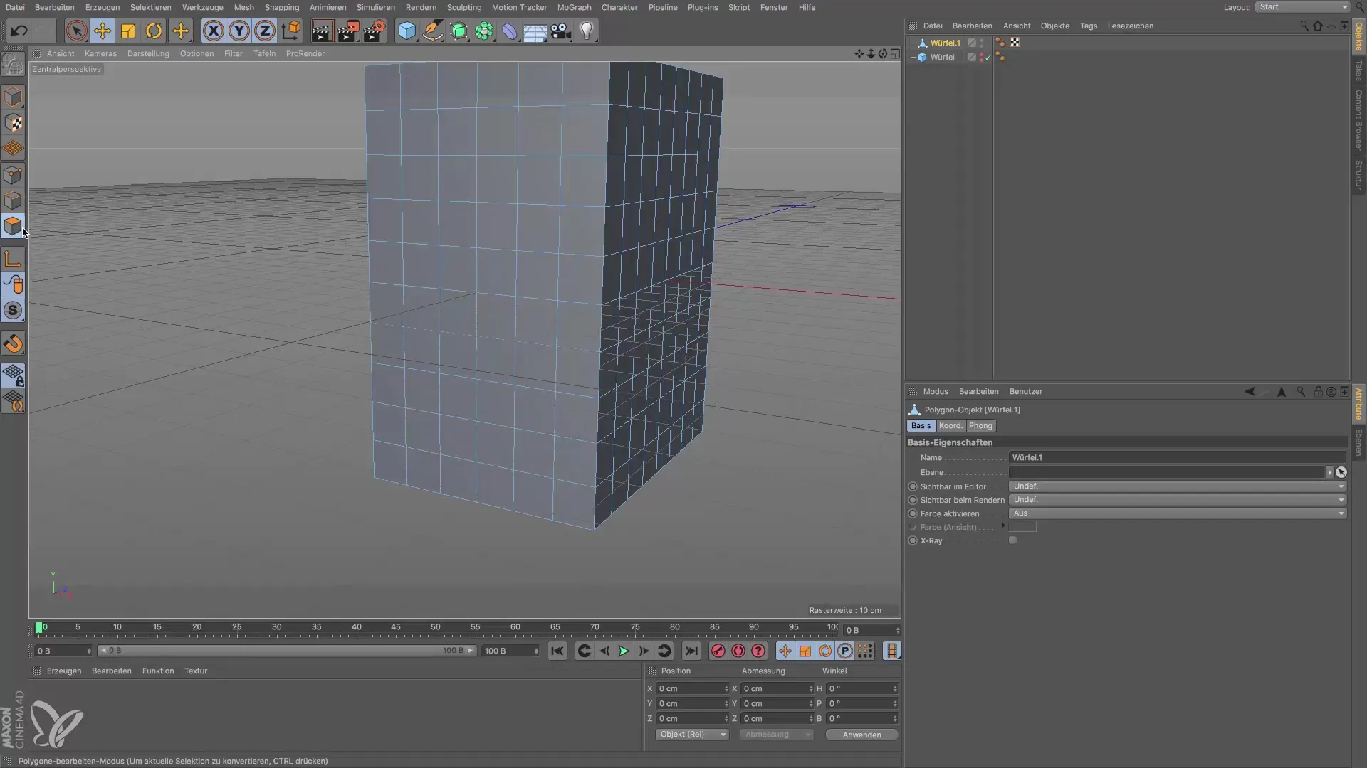Creare una cassa acustica a forma di cubo – Passo dopo passo in Cinema 4D