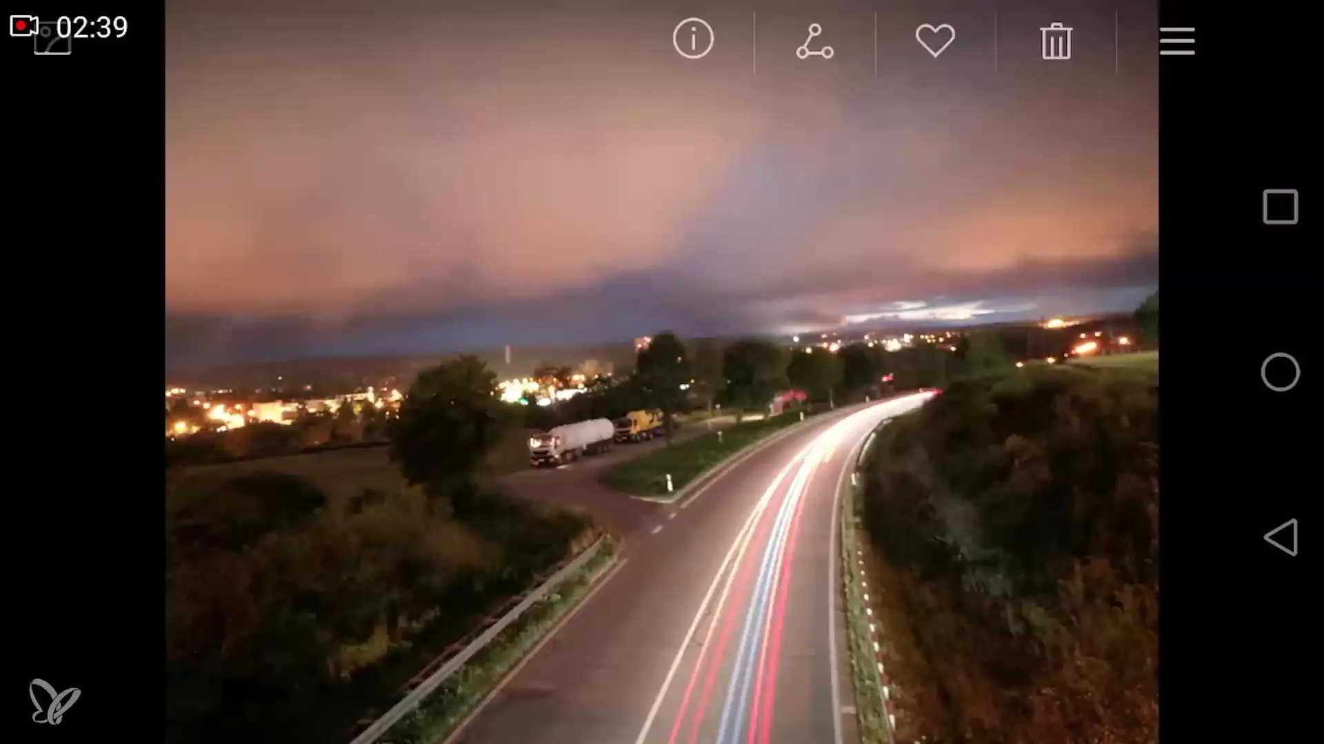 Membuat Lichtspuren dengan mudah menggunakan smartphone