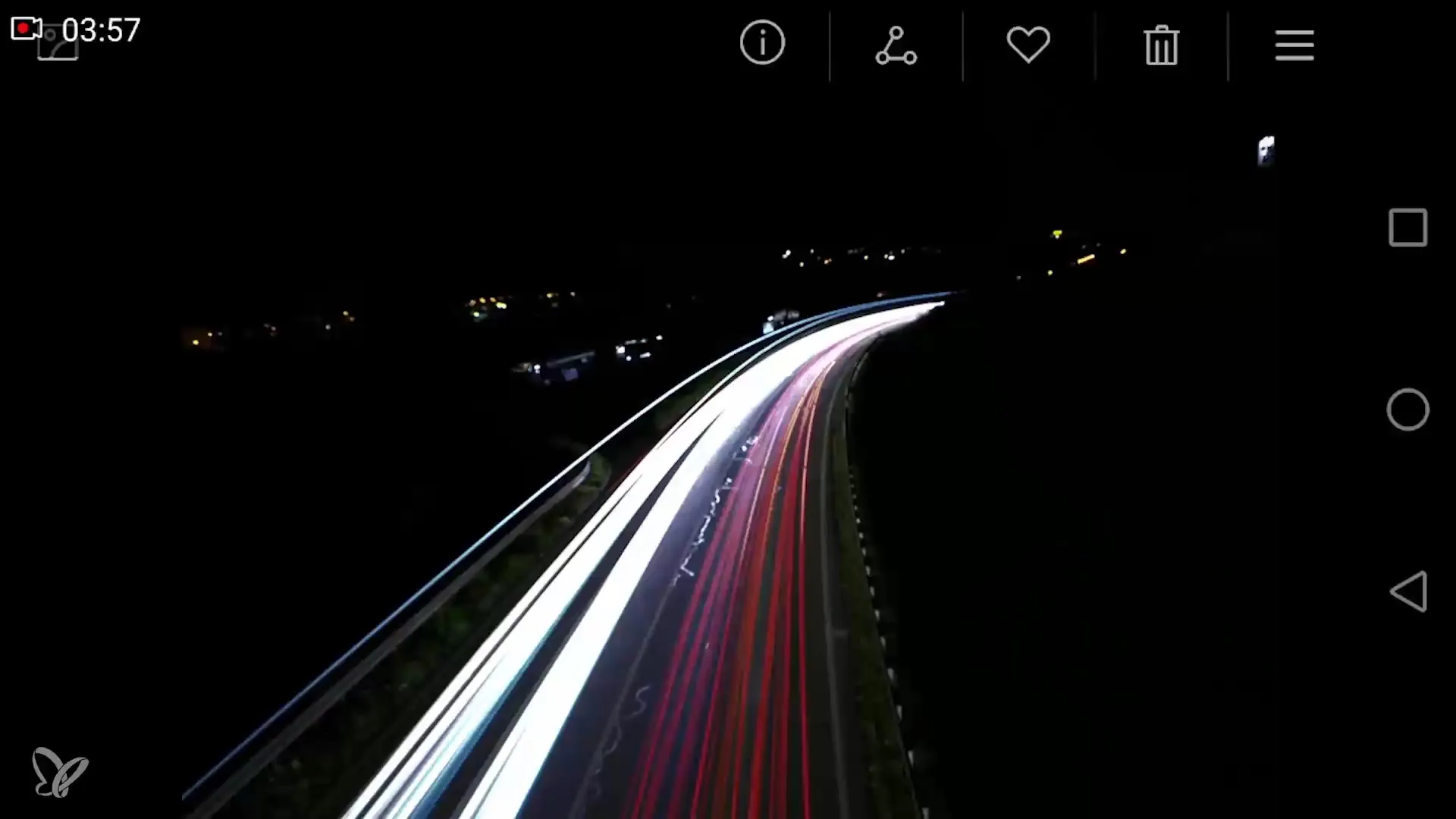 Membuat Lichtspuren dengan mudah menggunakan smartphone