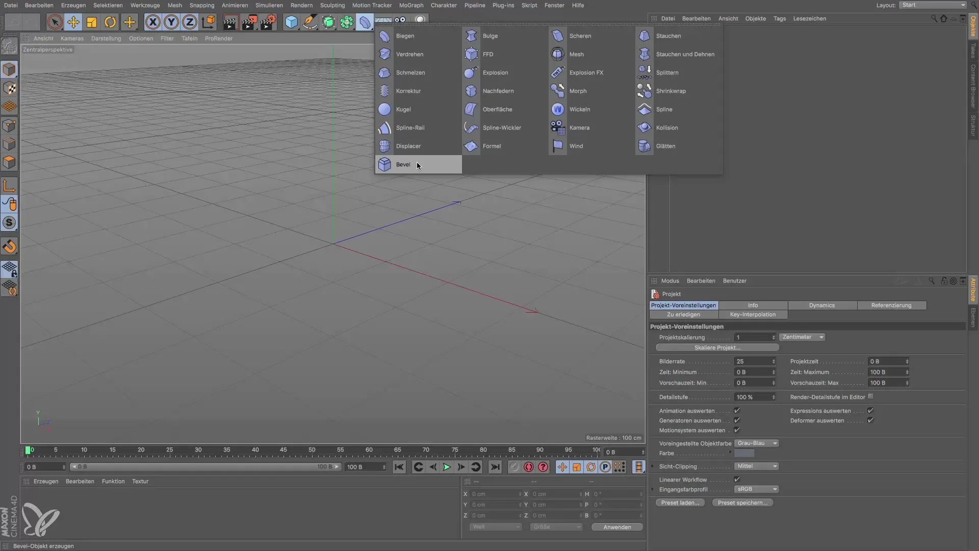 Effectively using Bend and Twisting Deformers in Cinema 4D