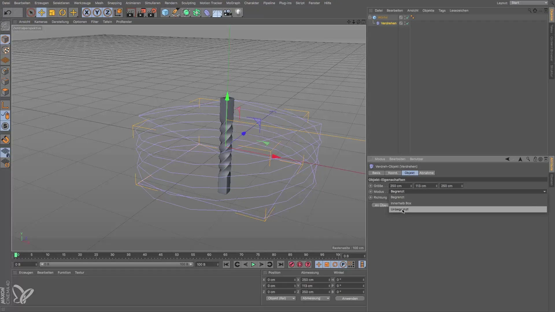Effectively using Bend and Twist Deformers in Cinema 4D
