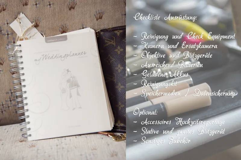 Wedding photography part 02: Preparations