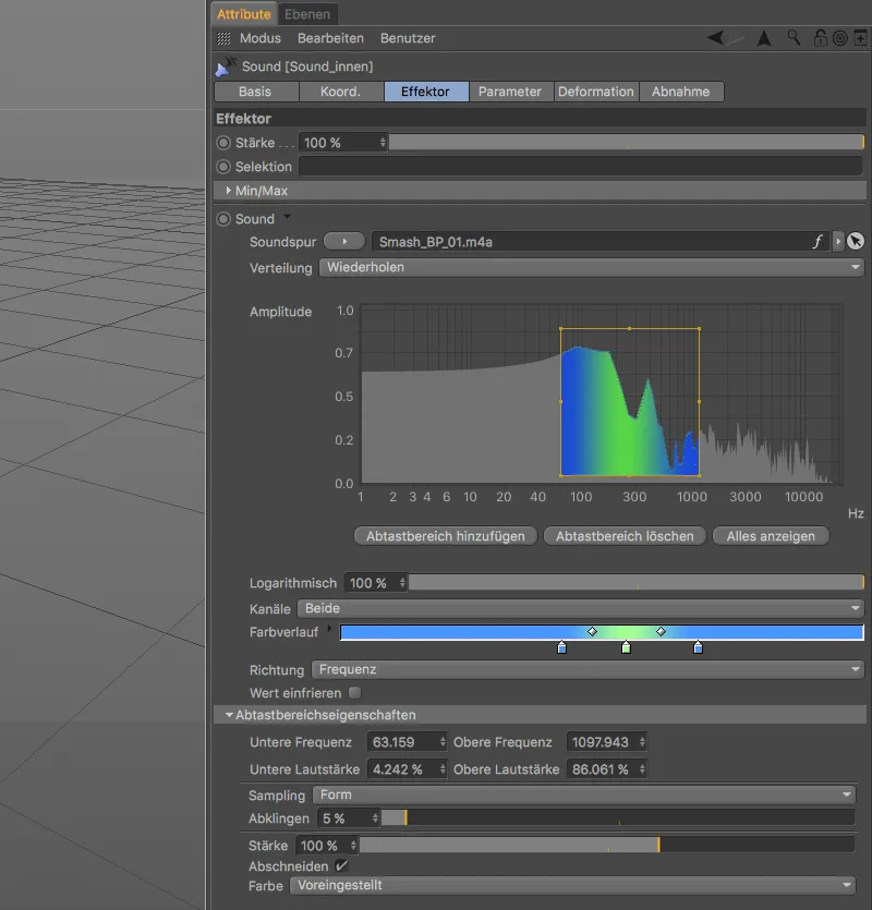 Neu in Release 19 – der verbesserte Sound-Effektor