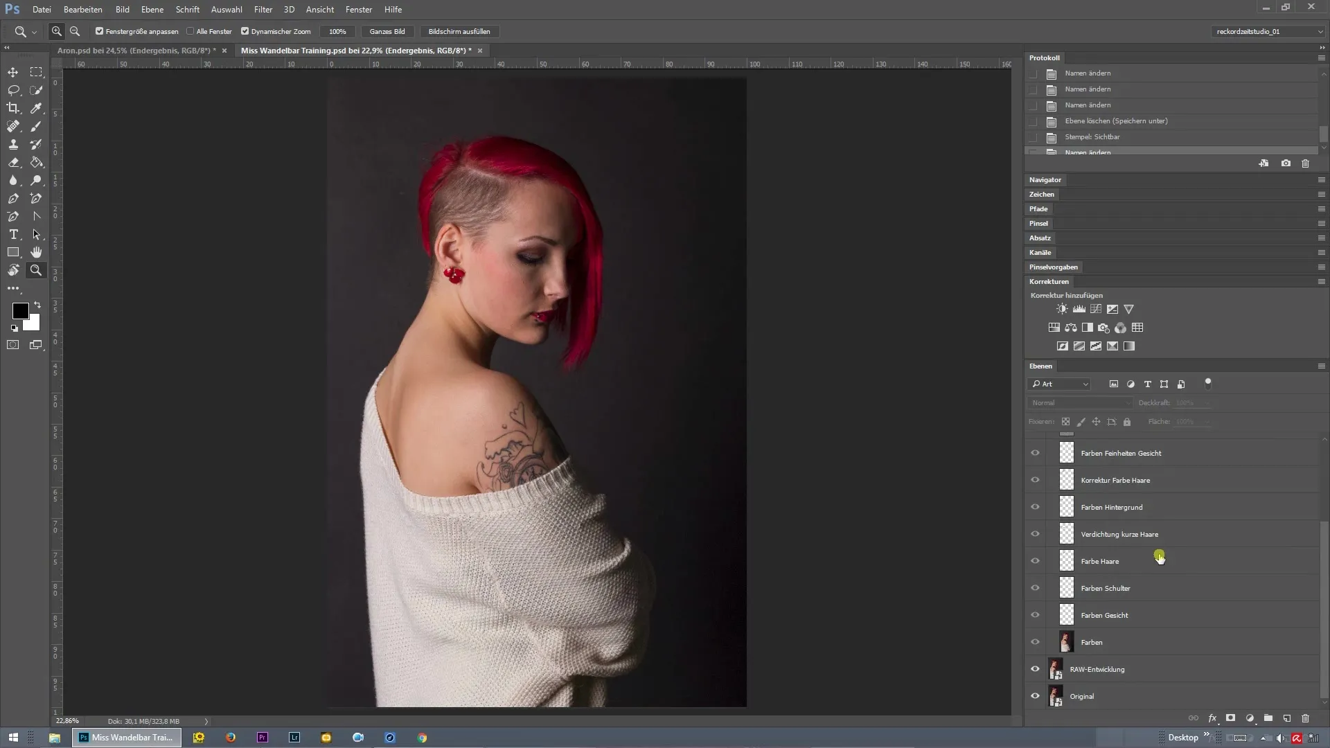 Separazione delle frequenze in Photoshop: guida passo-passo