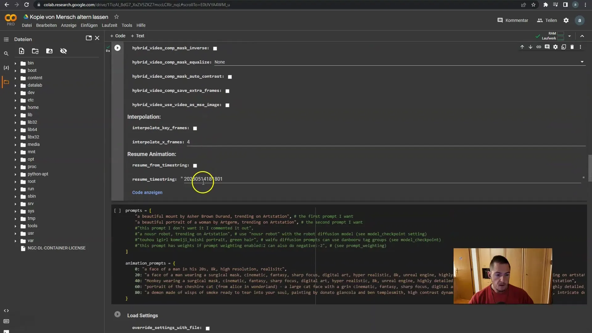 Trasformazioni creative con Deforum Stable Diffusion