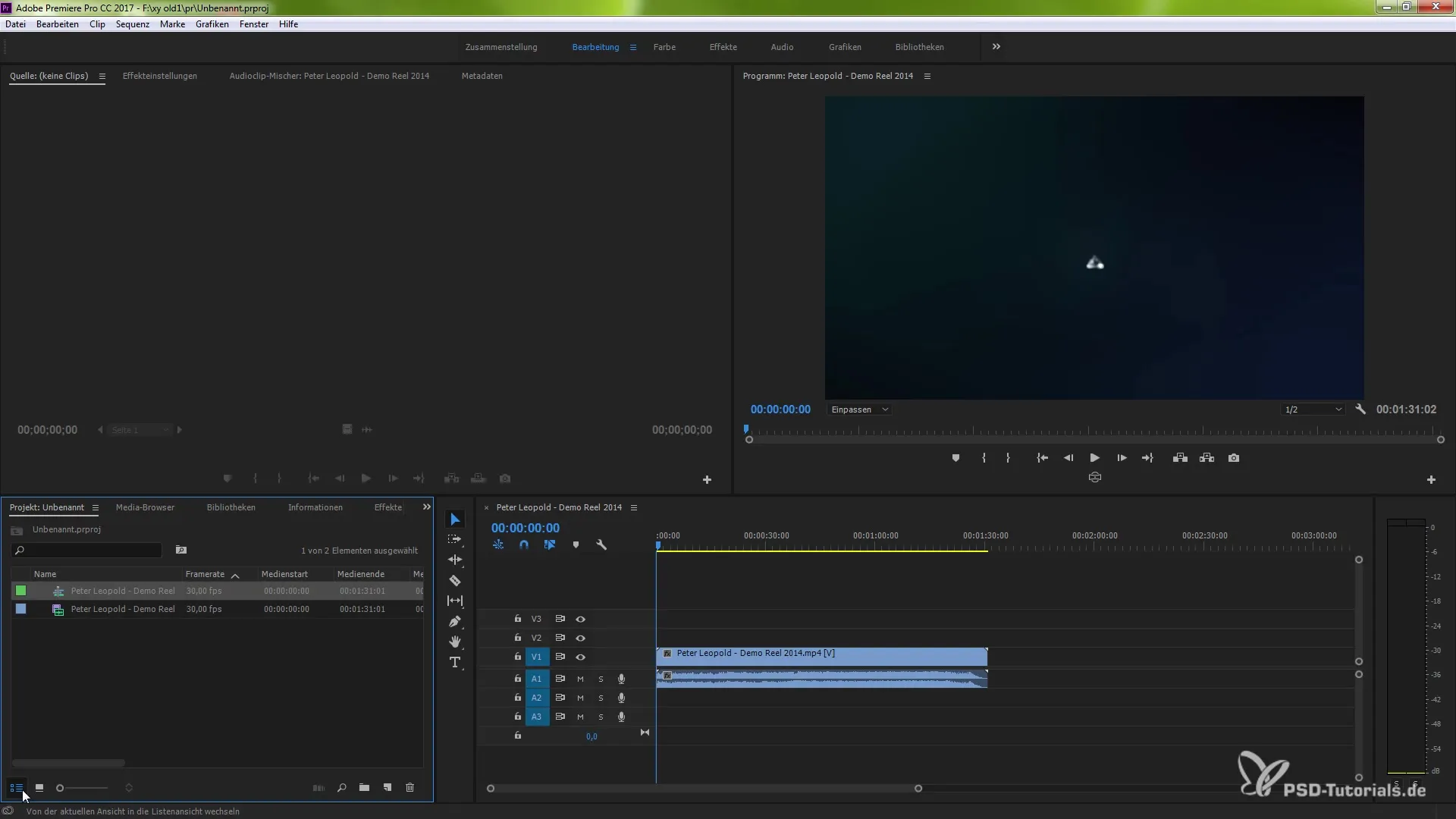 Adobe Premiere Pro CC 2017.1로 Stockmaterial verkaufen