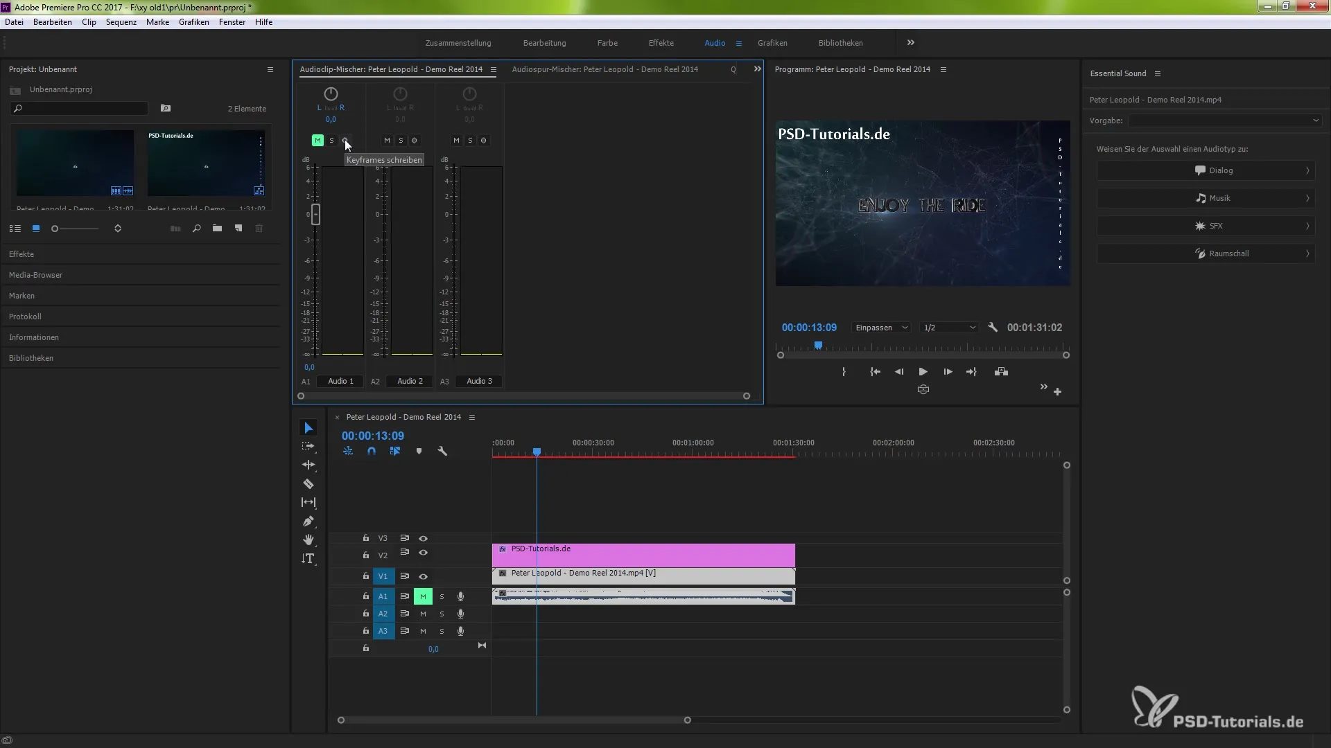 Updates in Premiere Pro CC 2017.1 for creative projects