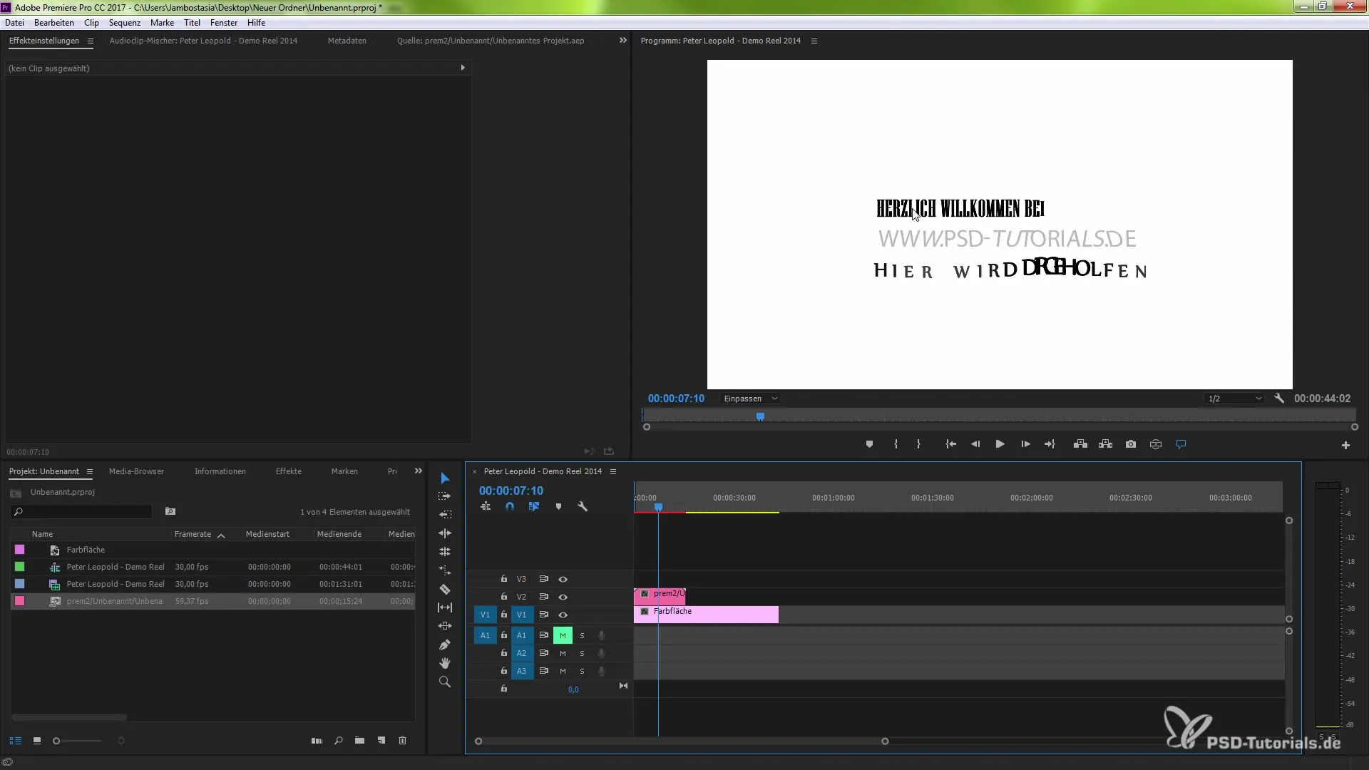 Use impressive live text templates in Premiere Pro CC 2017