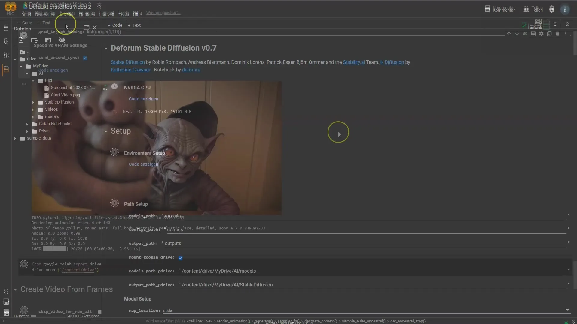 Начните с Deforum Stable Diffusion: создание анимаций для ваших собственных видео
