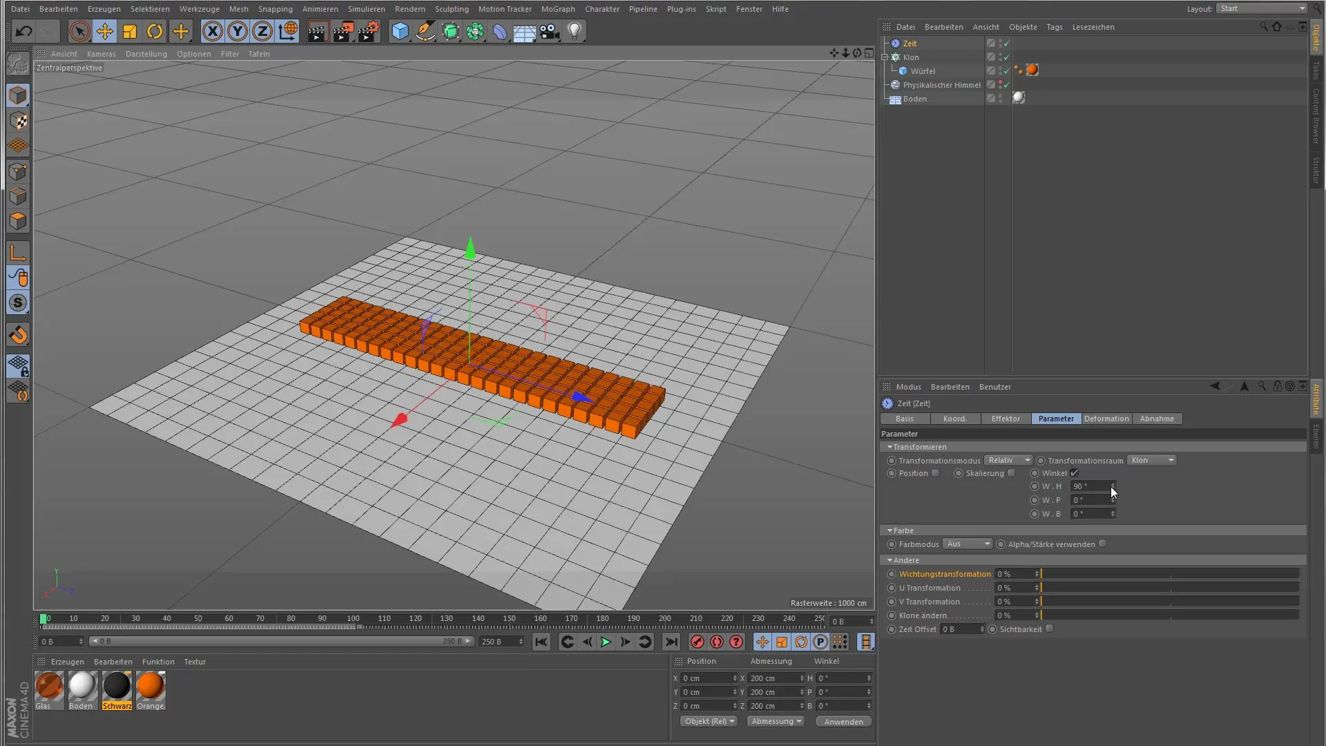 Effet de temps dans Cinema 4D : Plongée dans des animations simples