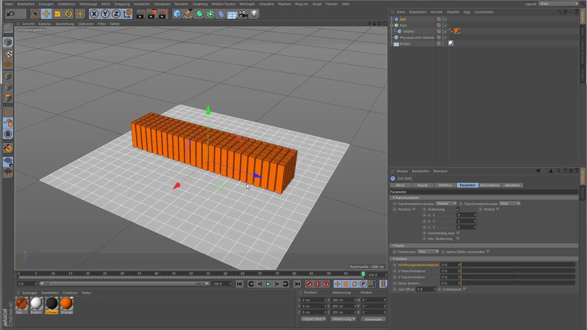Effet temporel dans Cinema 4D : Plongée dans des animations simples