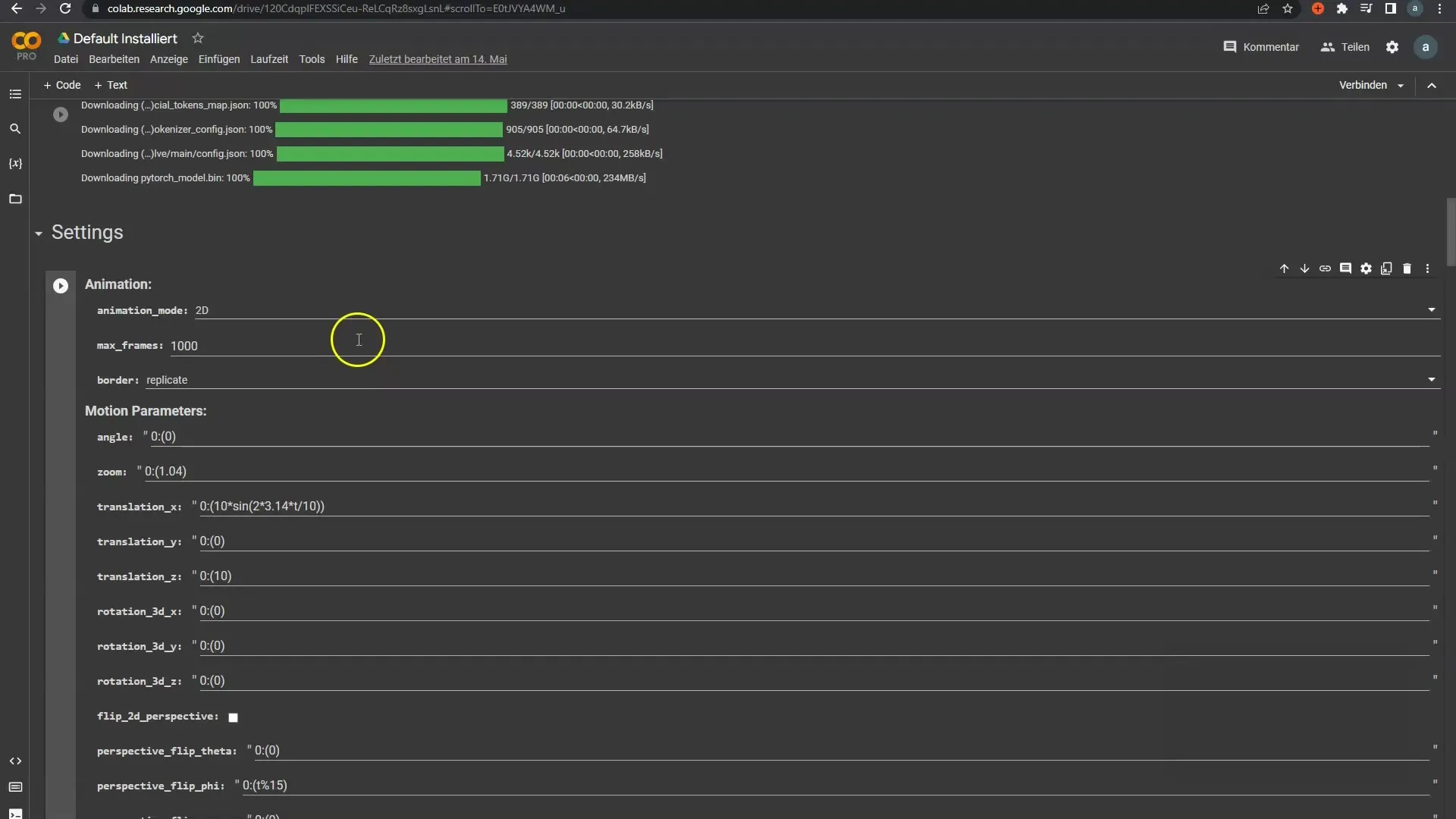 La création efficace d'animations dans Deforum Stable Diffusion