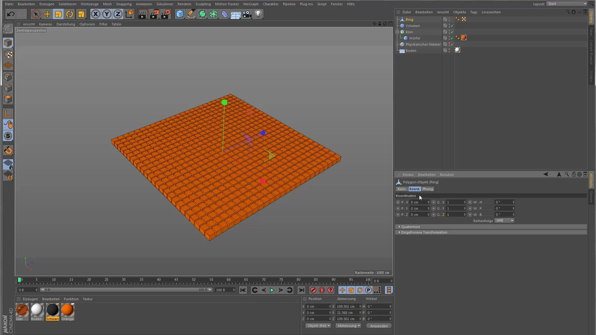 Utilizzare efficacemente il Volumen-Effektor in Cinema 4D