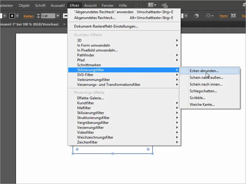 Patarimai ir gudrybės Adobe Illustrator programai: apvalios kampai - trys galimybės
