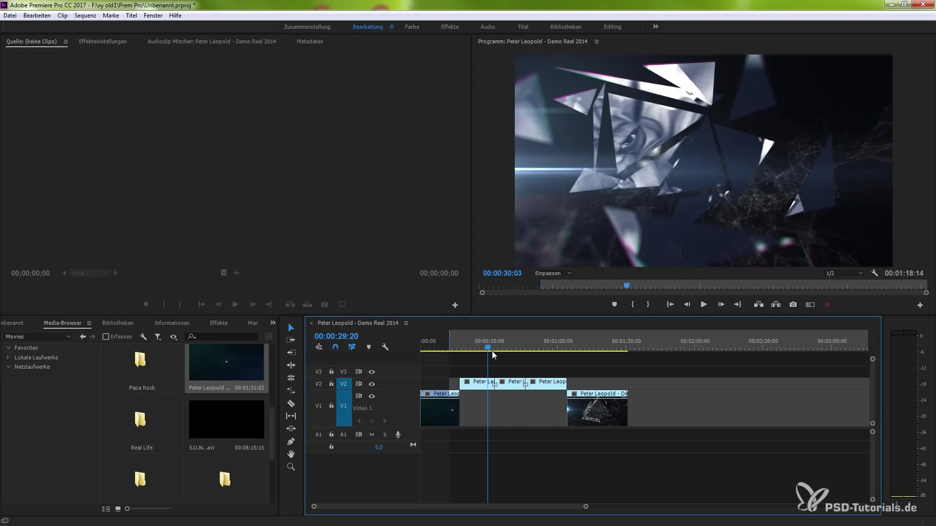 Premiere Pro CC 7.0.1 – Efficiently edit titles and cuts