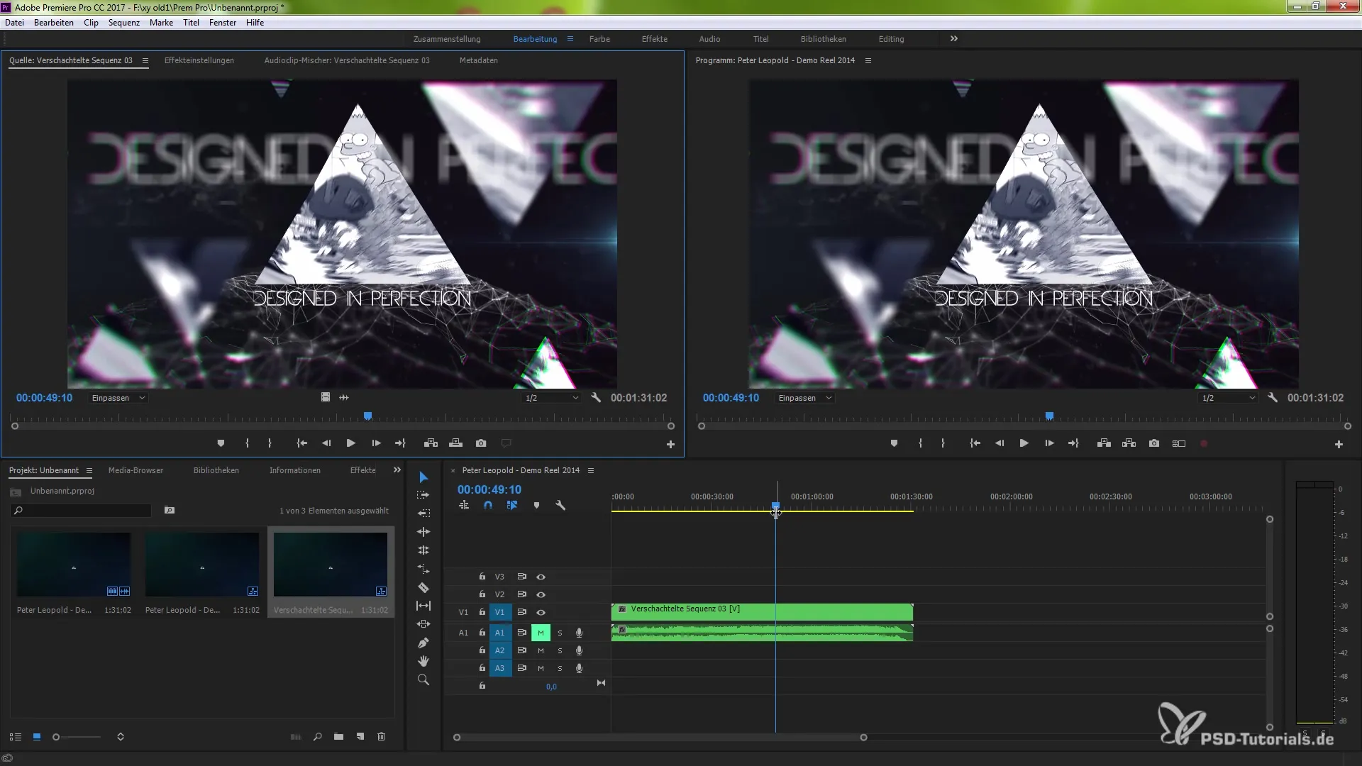 Premiere Pro CC 7.0.1 – Efficiently edit titles and cuts